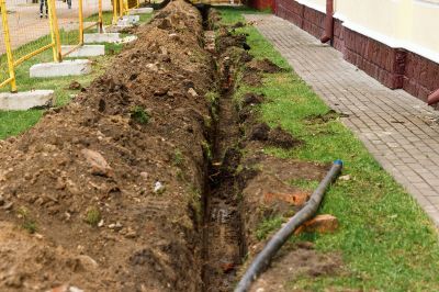French Drain System Installation