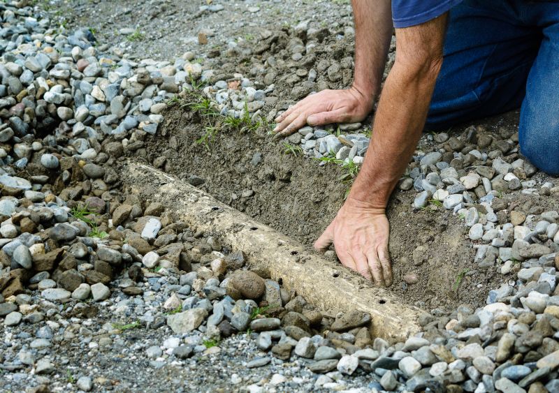 French Drain System Installation