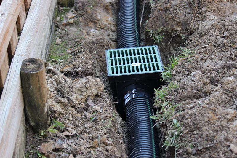 French Drain System Installation