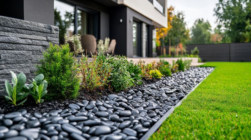 French Drain System with Landscaping
