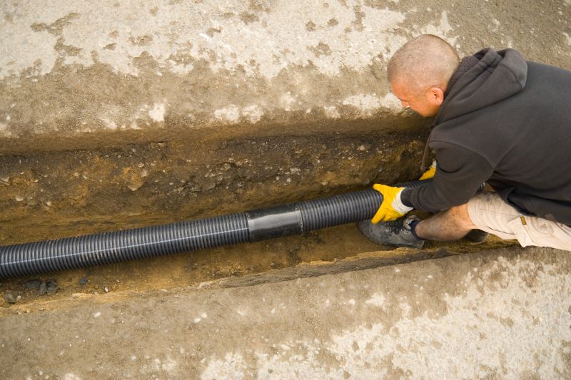 Underground Drain Installation in Tuscaloosa, AL
